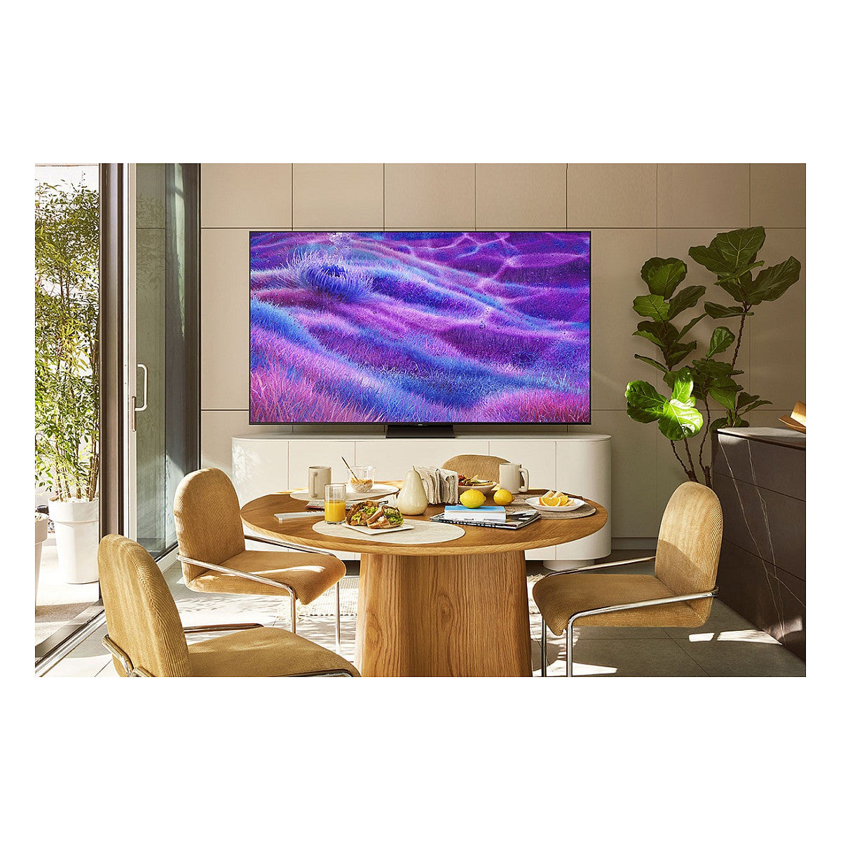 189cm/75" (3840x2160) Samsung GQ75QN80FAUXZG 16:9 Neo QLED 100Hz 4x HDMI 2x USB WLAN Twin-Tuner Dolby Atmos Carbon TitanGrey