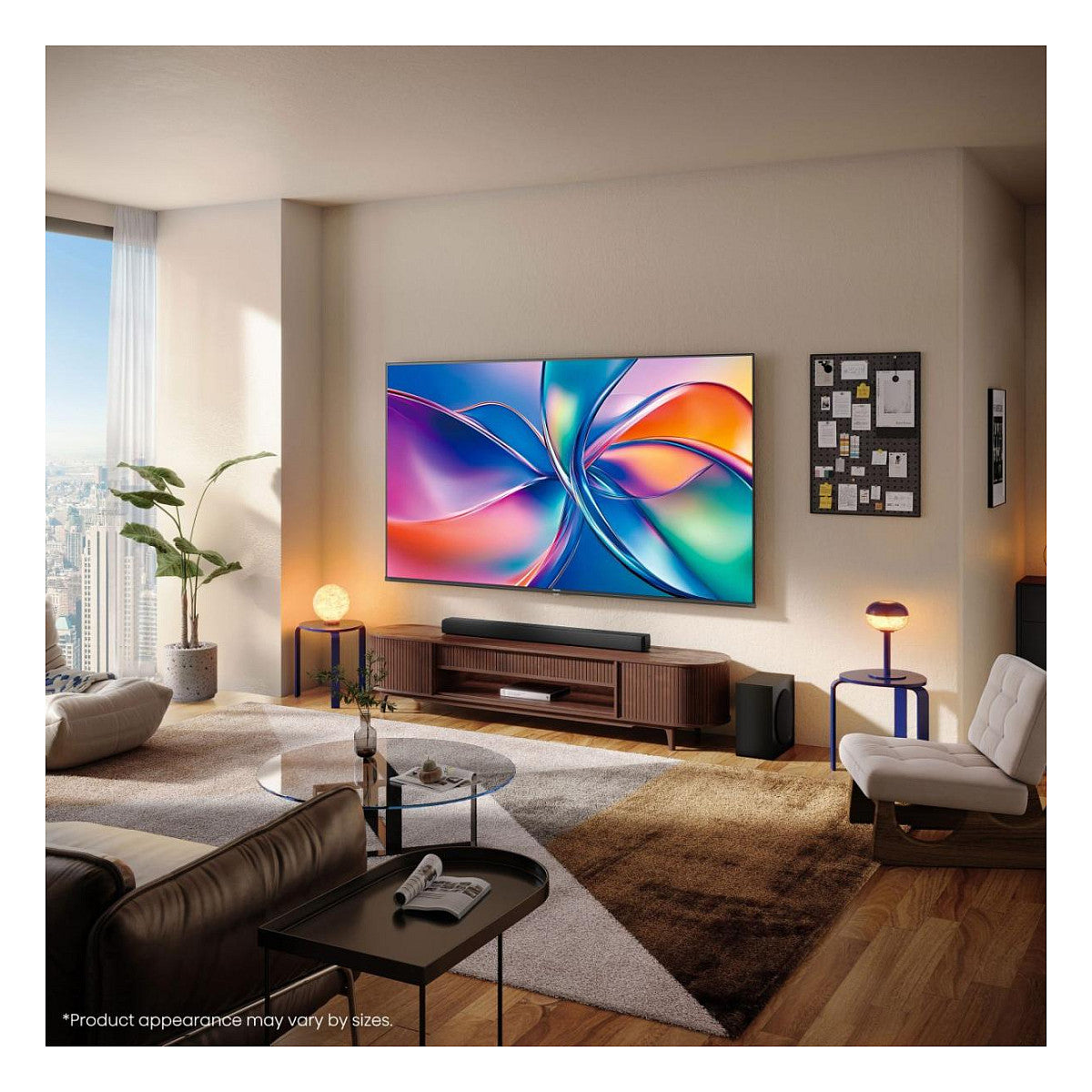 189cm/75" (3840x2160) Hisense 75E77Q 16:9 QLED 8ms 60Hz 3x HDMI 2x USB LAN WLAN Triple-Tuner HDR10+ Dolby Vision Alexa VIDAA Black