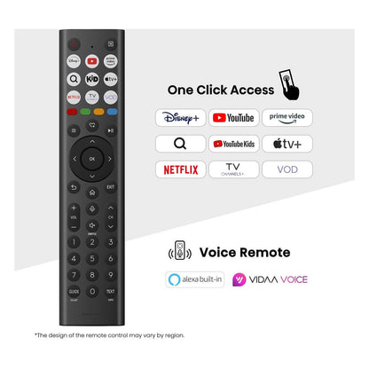 146cm/58" (3840x2160) Hisense 58E77Q 16:9 QLED 8ms 60Hz 3x HDMI 2x USB LAN WLAN Triple-Tuner HDR10+ Dolby Vision Alexa VIDAA Black
