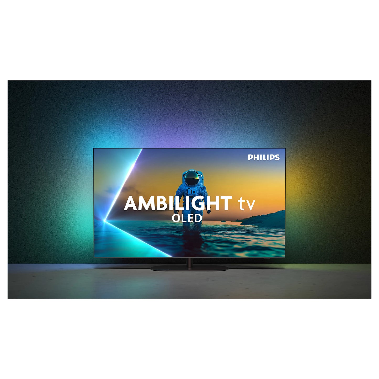 106cm/42" (3840x2160) Philips 42OLED810/12 16:9 OLED 144Hz 4x HDMI 2.1 3x USB LAN WLAN Ambilight Google TV HDR10+ Dolby Vision Black
