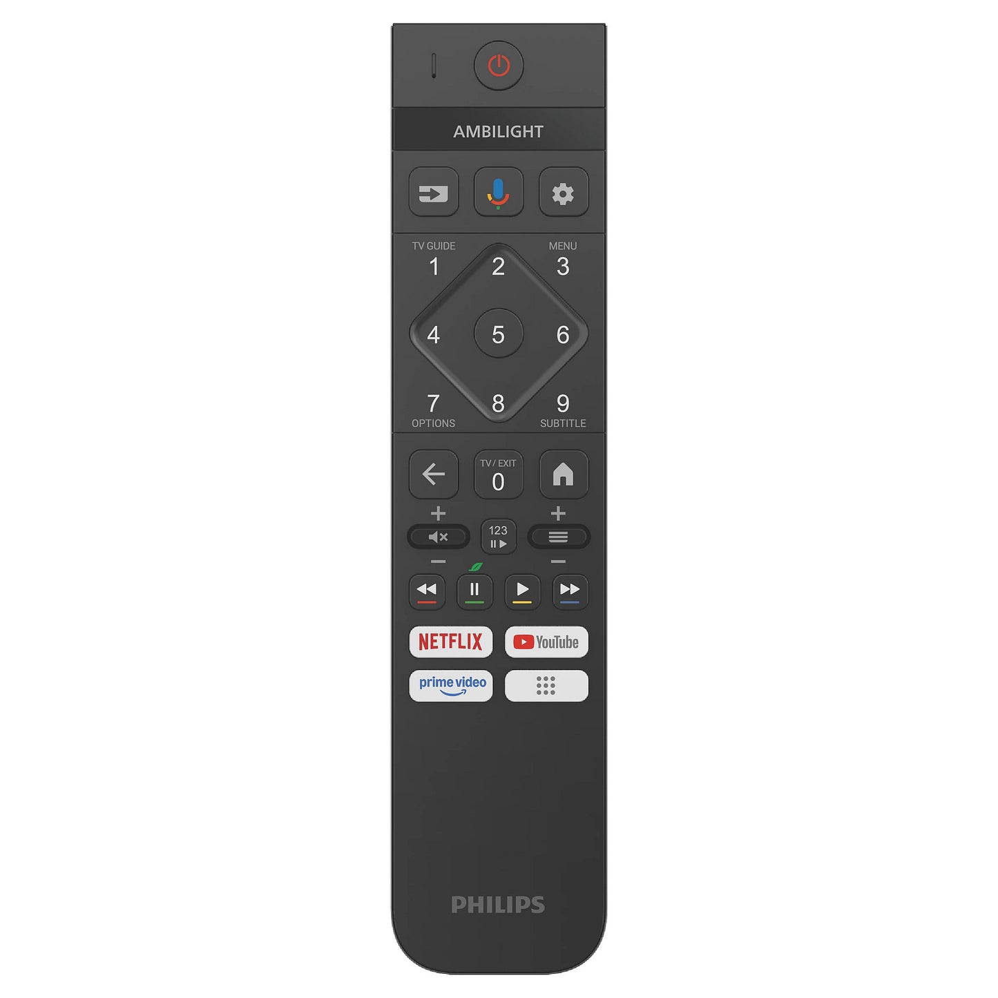 106cm/42" (3840x2160) Philips 42OLED810/12 16:9 OLED 144Hz 4x HDMI 2.1 3x USB LAN WLAN Ambilight Google TV HDR10+ Dolby Vision Black