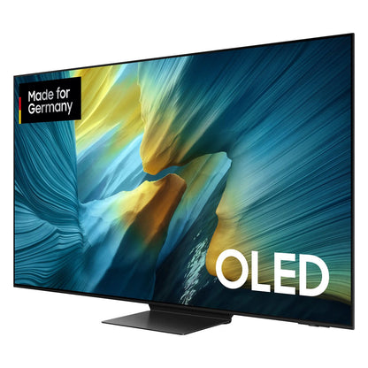 138cm/55" (3840x2160) Samsung GQ55S95FAT 16:9 OLED 144Hz 4x HDMI 2.1 3x USB LAN WLAN Twin-Tuner Dolby Atmos HDR10+ Titan Black
