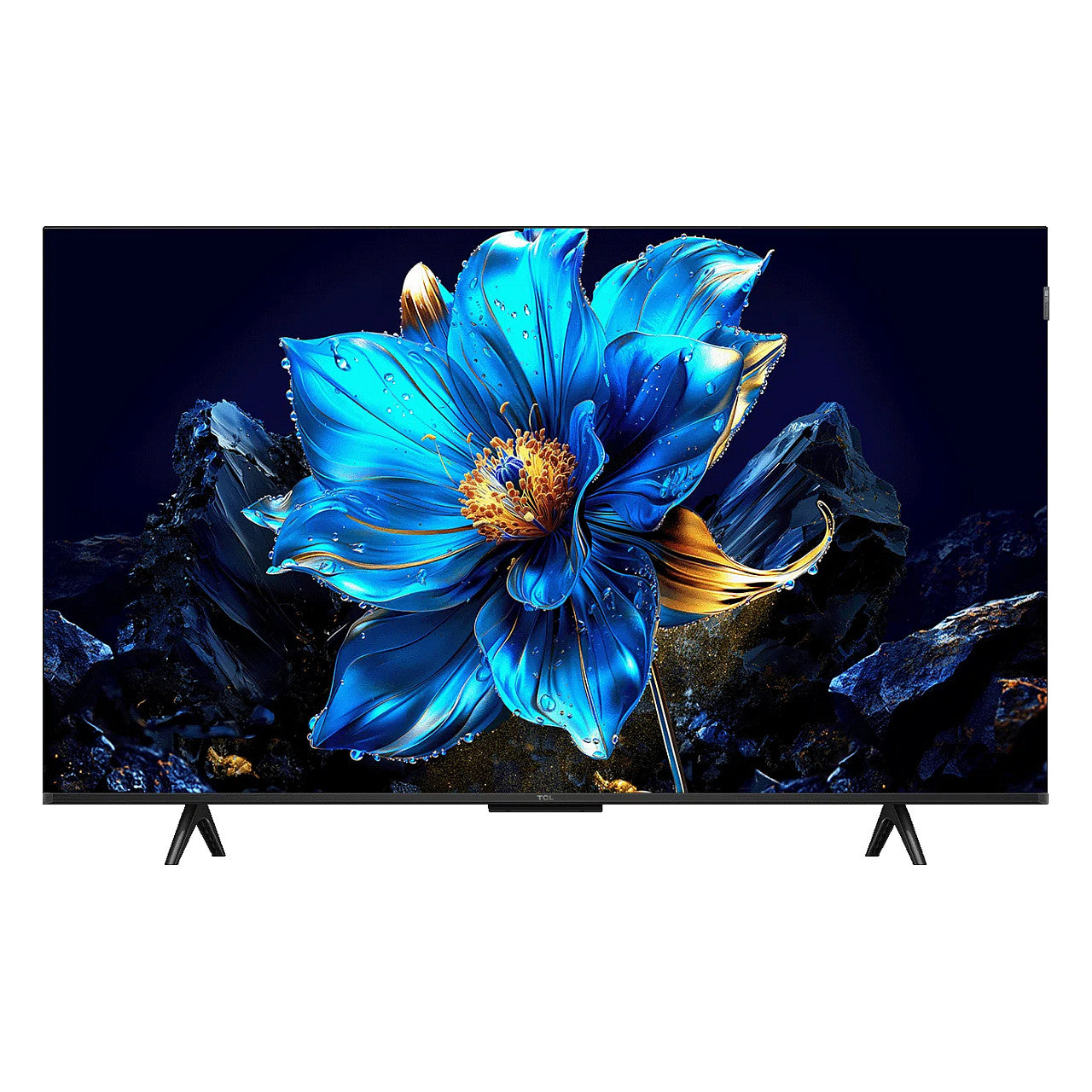 108cm/43" (3840x2160) TCL 43T69C 16:9 LED 60Hz 3x HDMI 1x USB LAN WLAN Google TV Dolby Audio HDR10 Black