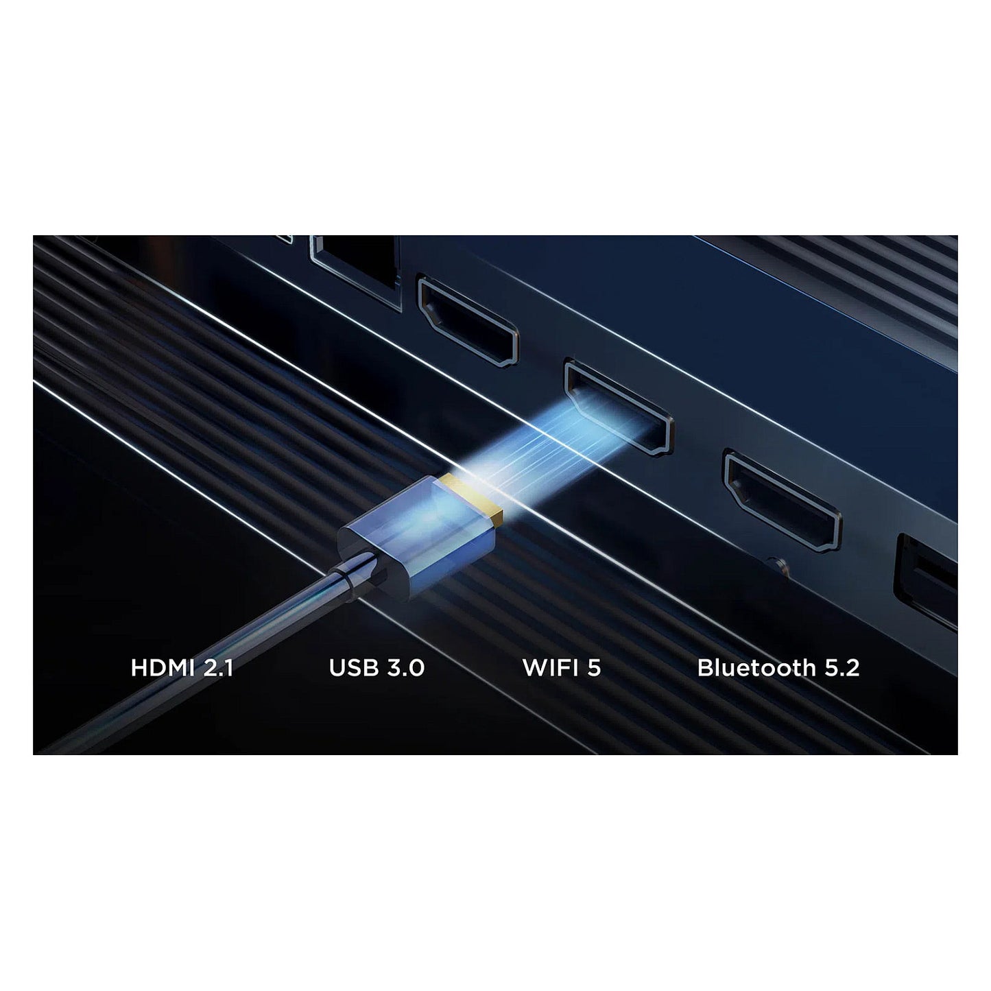 108cm/43" (3840x2160) TCL 43T69C 16:9 LED 60Hz 3x HDMI 1x USB LAN WLAN Google TV Dolby Audio HDR10 Black