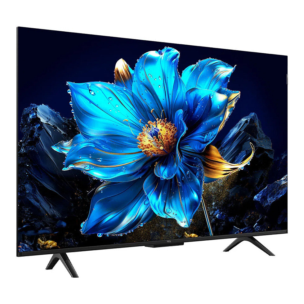 108cm/43" (3840x2160) TCL 43T69C 16:9 LED 60Hz 3x HDMI 1x USB LAN WLAN Google TV Dolby Audio HDR10 Black