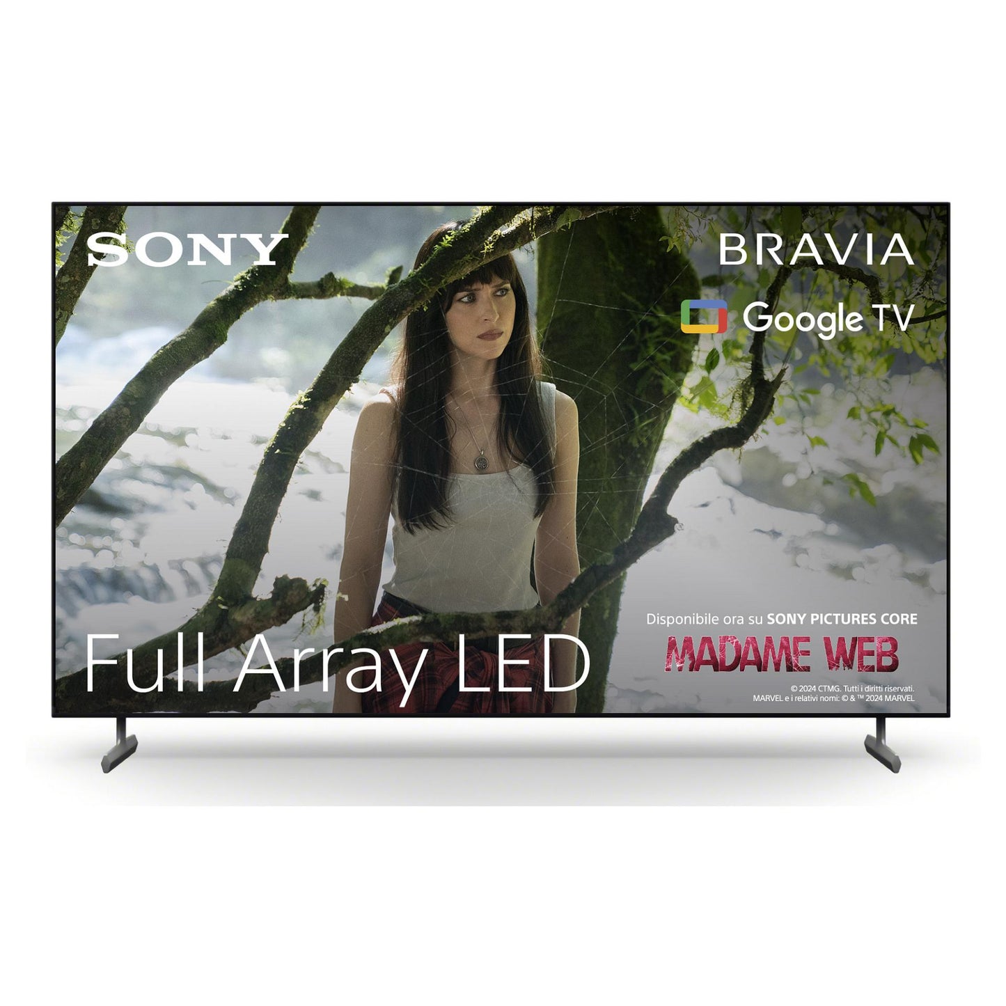 164cm/65" (3840x2160) Sony BRAVIA KD-65X85L 16:9 VA Full Array LED 120Hz 4x HDMI 2.1 USB LAN WLAN Bluetooth Google TV Dolby Vision HDR10 Black