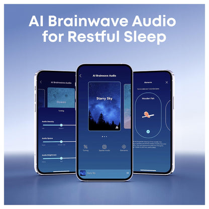ANKER Soundcore Sleep A30 white Bluetooth In-Ear Schlafkopfhrer mit Smart ANC fr erholsamen Schlaf