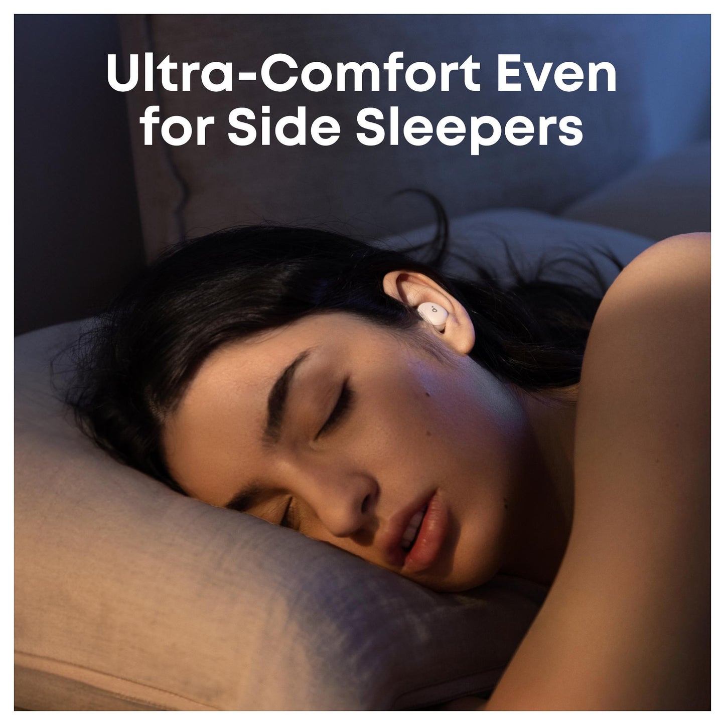 ANKER Soundcore Sleep A30 white Bluetooth In-Ear Schlafkopfhrer mit Smart ANC fr erholsamen Schlaf