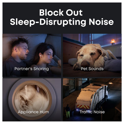 ANKER Soundcore Sleep A30 white Bluetooth In-Ear Schlafkopfhrer mit Smart ANC fr erholsamen Schlaf