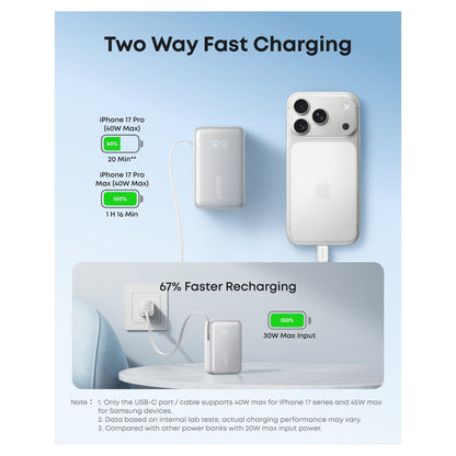 Anker Nano Power Bank 10K 45W USB-C