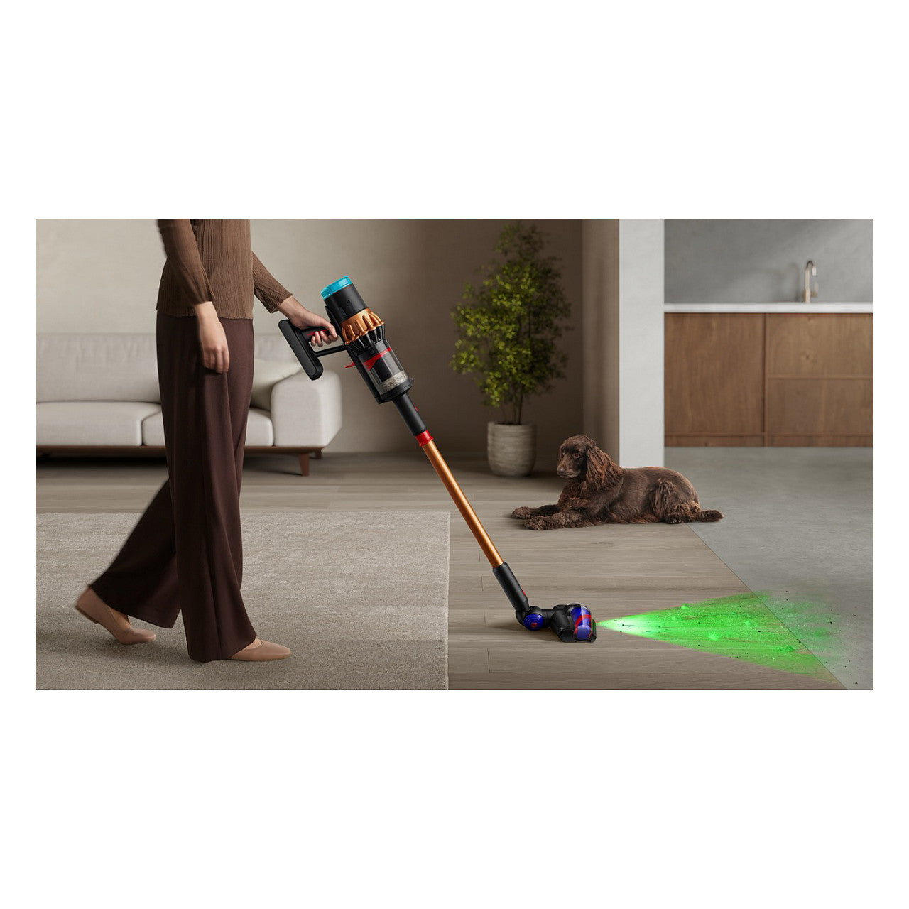 Vacuum Cleaner V16 Piston Animal - Black/Copper