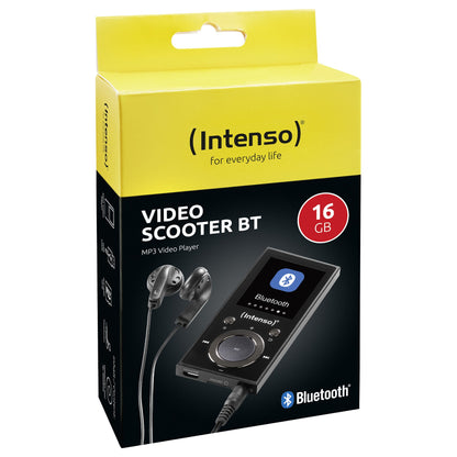 Intenso MP3 Videoplayer 1,8" Video Scooter BT 16GB Black retail