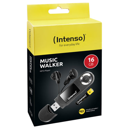 Intenso MP3 Player Music Walker 16GB Black retail