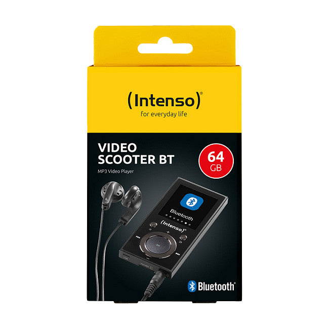 Intenso MP3 Videoplayer 1,8" Video Scooter BT 64GB Black
