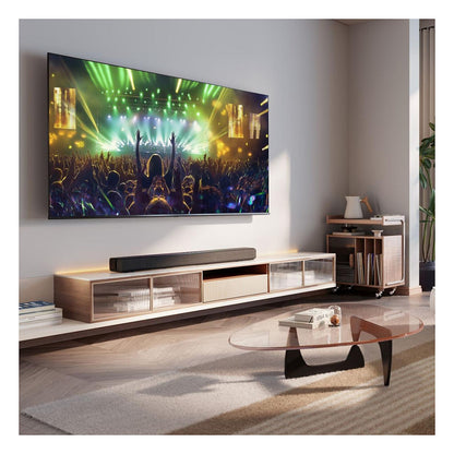 Hisense HS1000 Soundbar (schwarz, Bluetooth, HDMI, USB, AUX, Optisch)