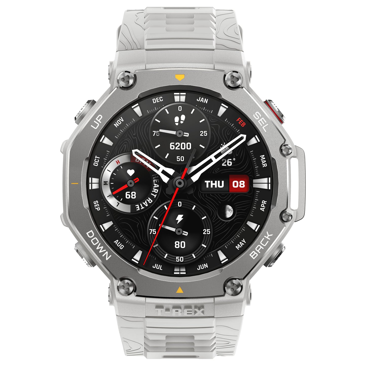 Amazfit T-Rex 3 48.5mm Haze Gray Smartwatch HYROX-Modus