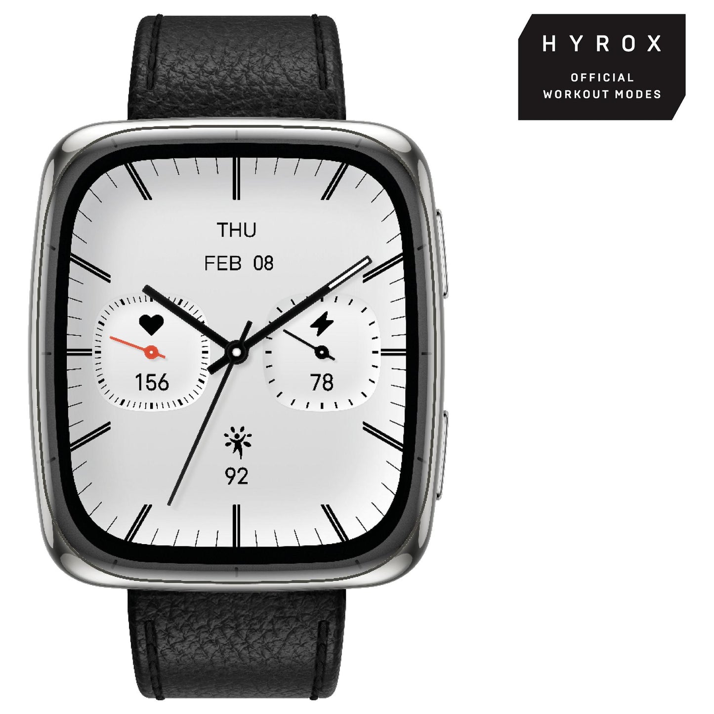Amazfit Active 2 (Square) NFC Smartwatch HYROX-Modus