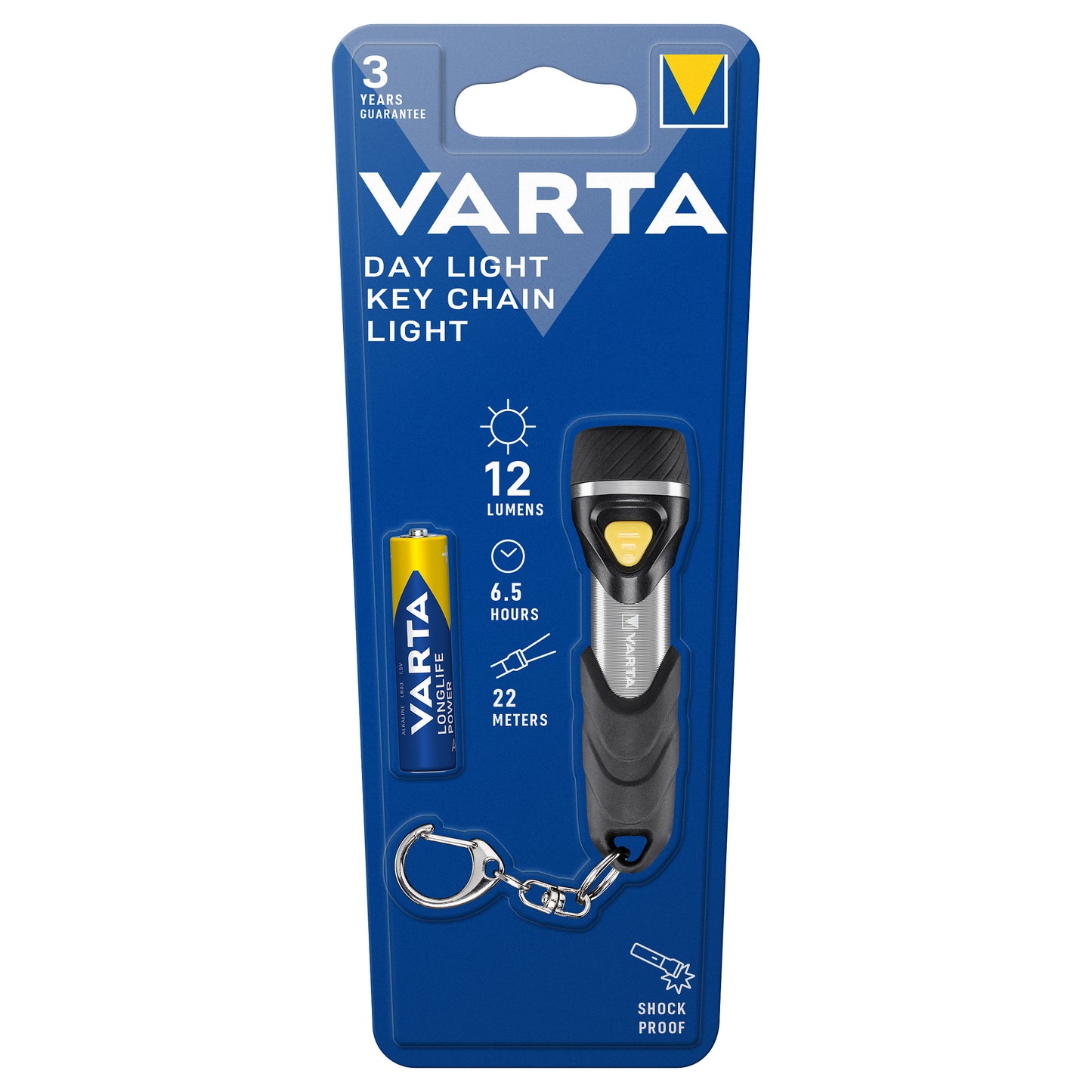 Varta Taschenlampe Day Key Chain 1AAA