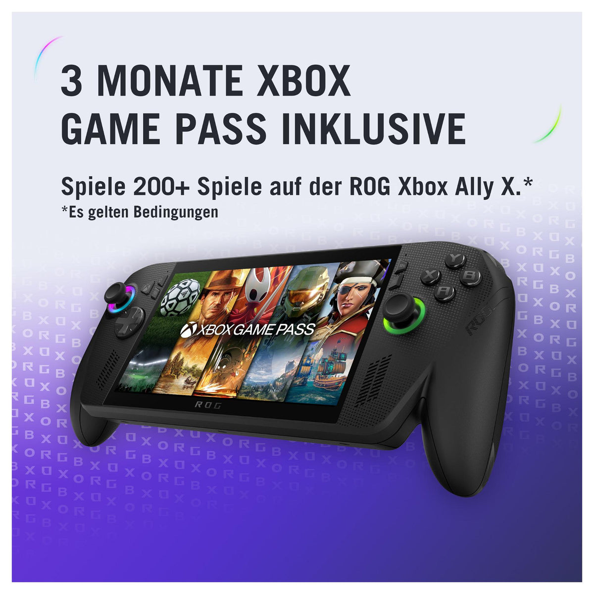 ASUS ROG Xbox Ally X RC73XA-NH011W AMD Ryzen™ AI Z2 Extreme Tragbare Spielkonsole 17,8 cm (7") schwarz