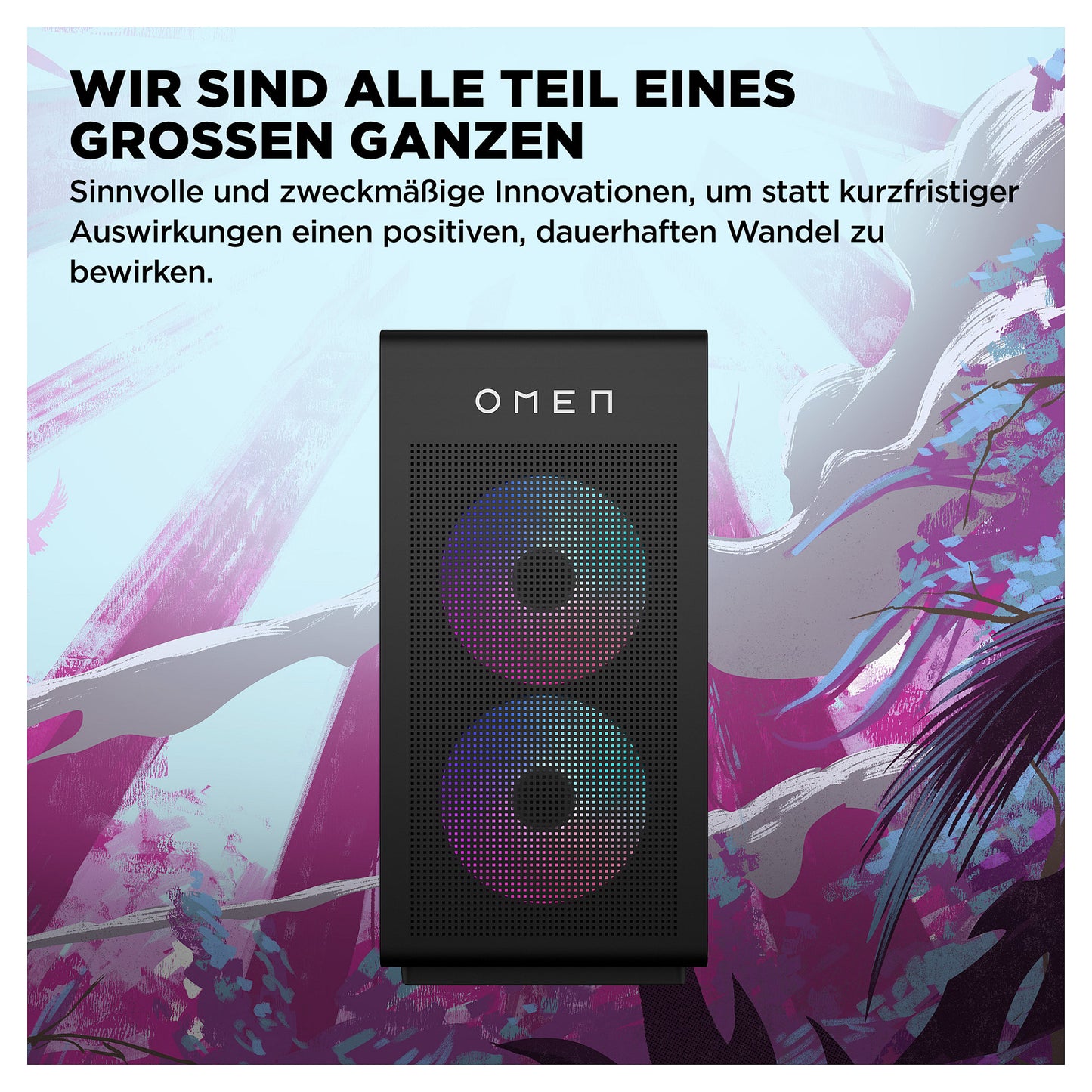 HP OMEN GT16-1470ng 35L Gaming Desktop RYZ7 9800X3D/32GB/1TBSSD/RTX5070/W11Home