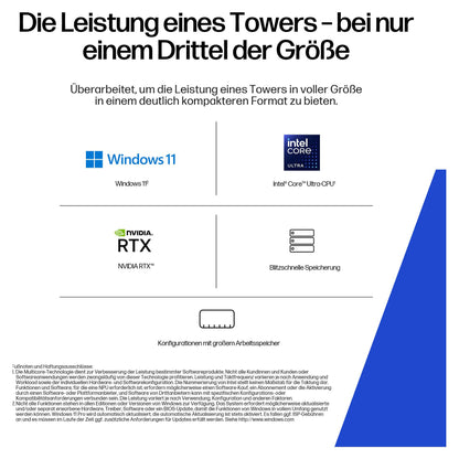 HP Z2 SFF G1i CU9-285K/64GB/1TBSSD/RTXPro4000/W11Pro