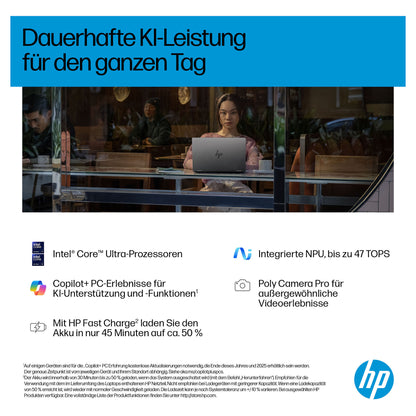 HP OmniBook X Flip 14-fm0455ng Next Gen AI CU7 256V/16GB/1TBSSD/W11Home 3k Touch