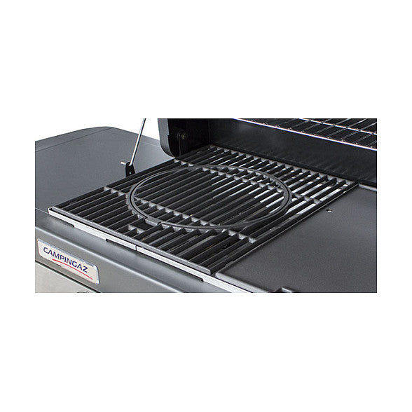 CAMPINGAZ gusseisern. Grillrost m. abnehmb. Ring, matt,