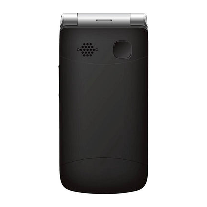 Beafon SL645 - 2G, Silver Line, Grotastenklapphandy, schwarz-silber