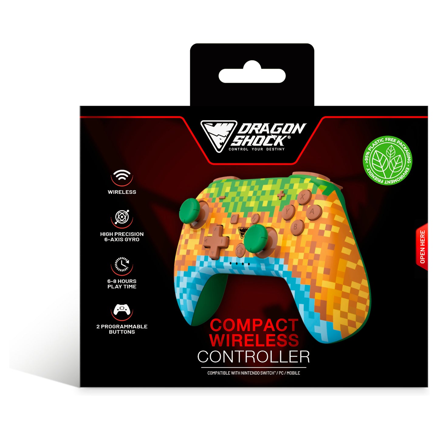 Dragonshock Controller Poptop Wireless Cubes Switch