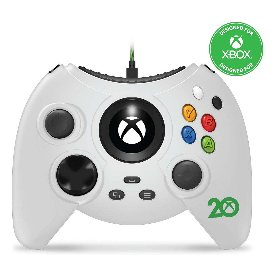 Hyperkin Controller Duke kabelgebunden weiß XBOX