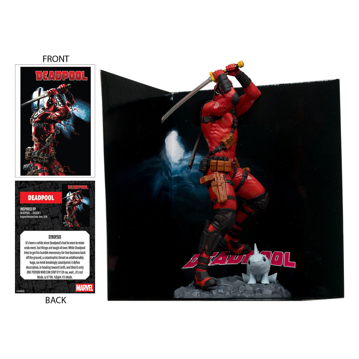 McFarlane Marvel Deadpool Scale Collectible 1:10th