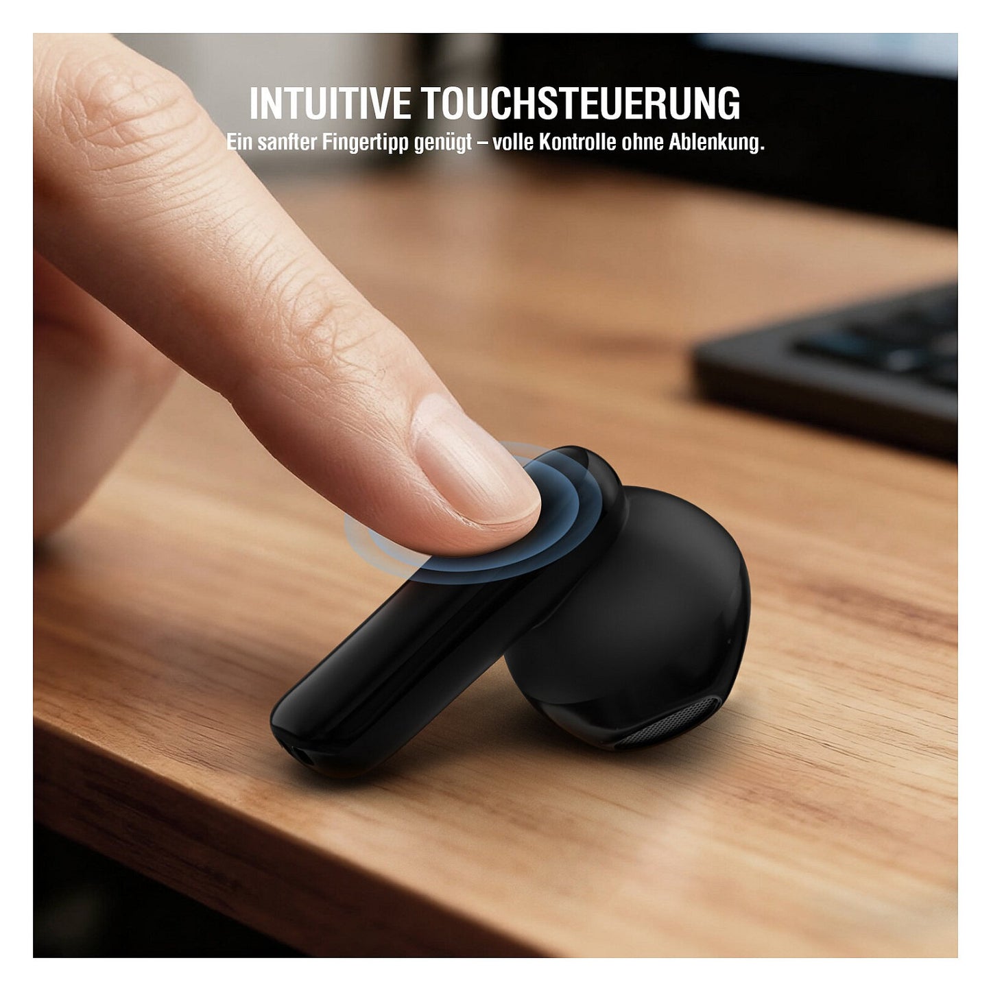 4smarts Wireless Headset SkyBuds Air, schwarz