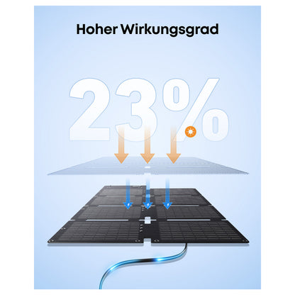 Anker SOLIX PS60 Solarkollektor compact, portable 60 Watt black