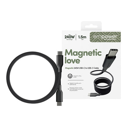 Panzerglass MAGNETIC 240W USB-C TO USB-C