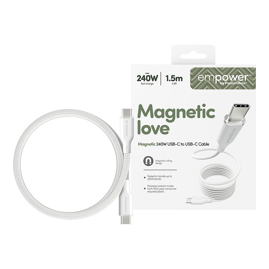Panzerglass MAGNET 240W USB-C TO USB-C CBL