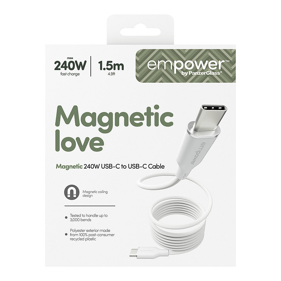 Panzerglass MAGNET 240W USB-C TO USB-C CBL