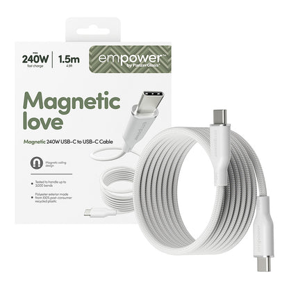 Panzerglass MAGNET 240W USB-C TO USB-C CBL