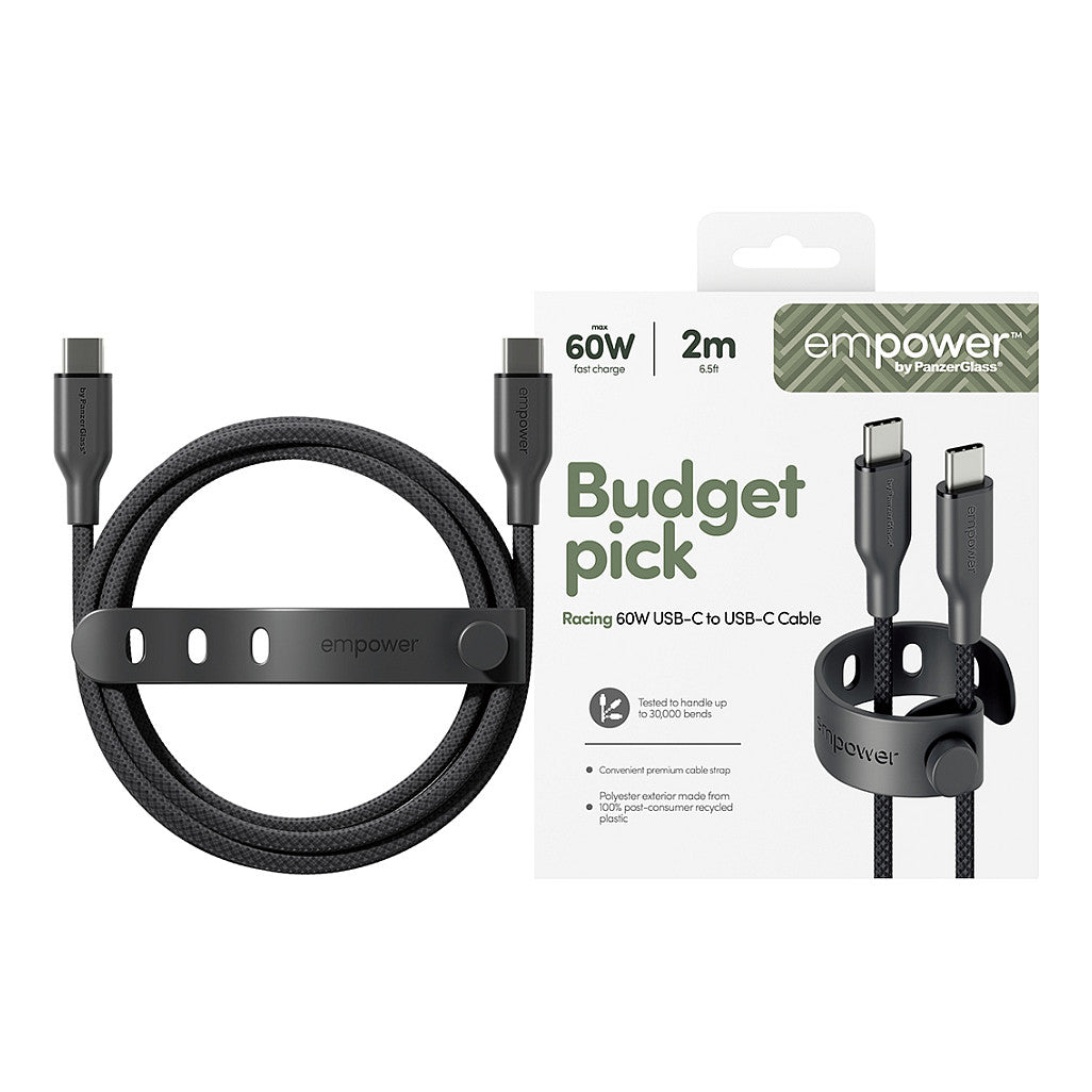 Panzerglass RACING 60W USB-C TO USB-C CABLE