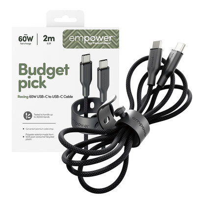 Panzerglass RACING 60W USB-C TO USB-C CABLE