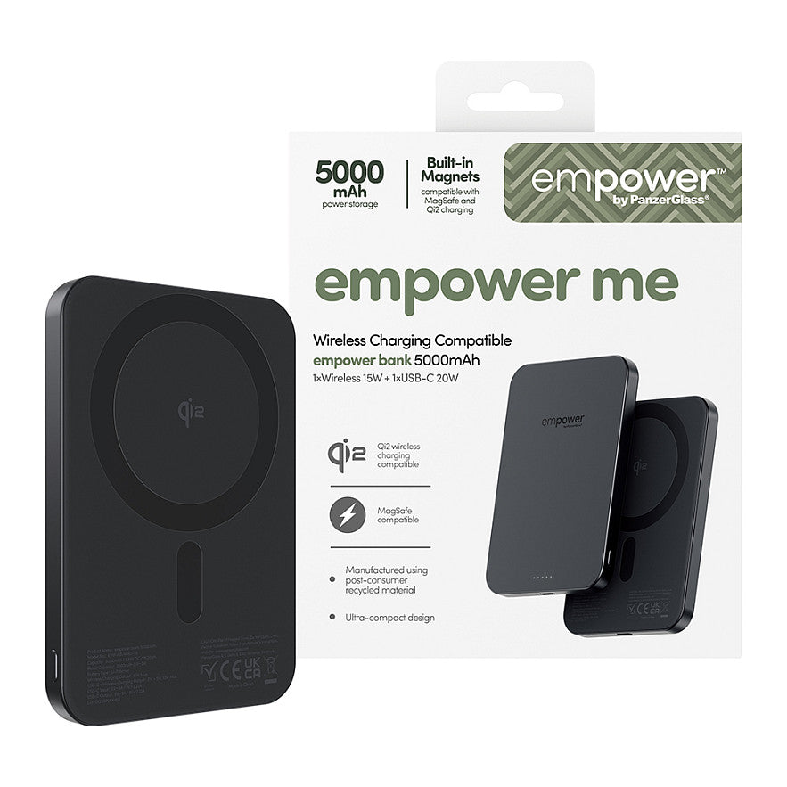 Panzerglass EMPOWER BANK 5000MAH SPACE BLAC