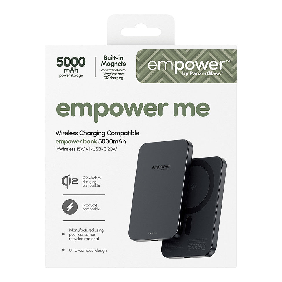 Panzerglass EMPOWER BANK 5000MAH SPACE BLAC