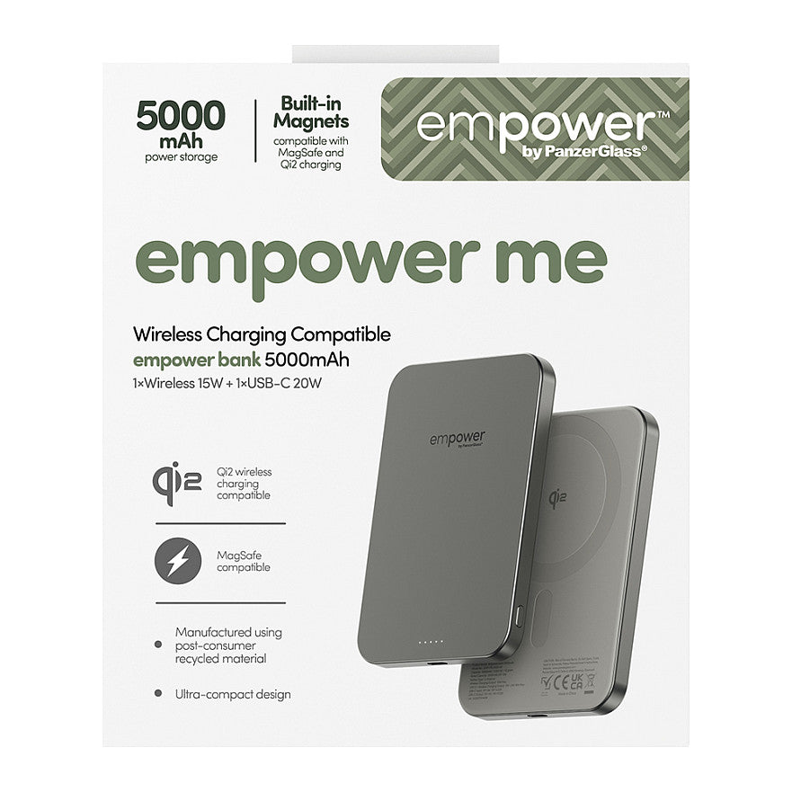 Panzerglass EMPOWER BANK 5000MAH TITANIUM