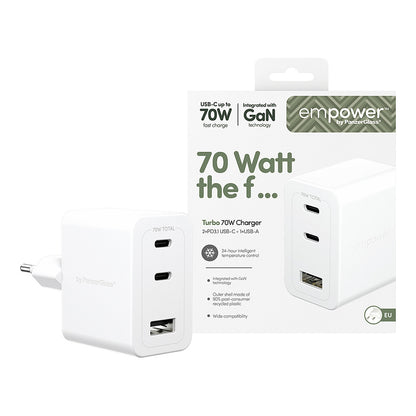 Panzerglass TURBO 70W MULTIPLE CHARGER INCL