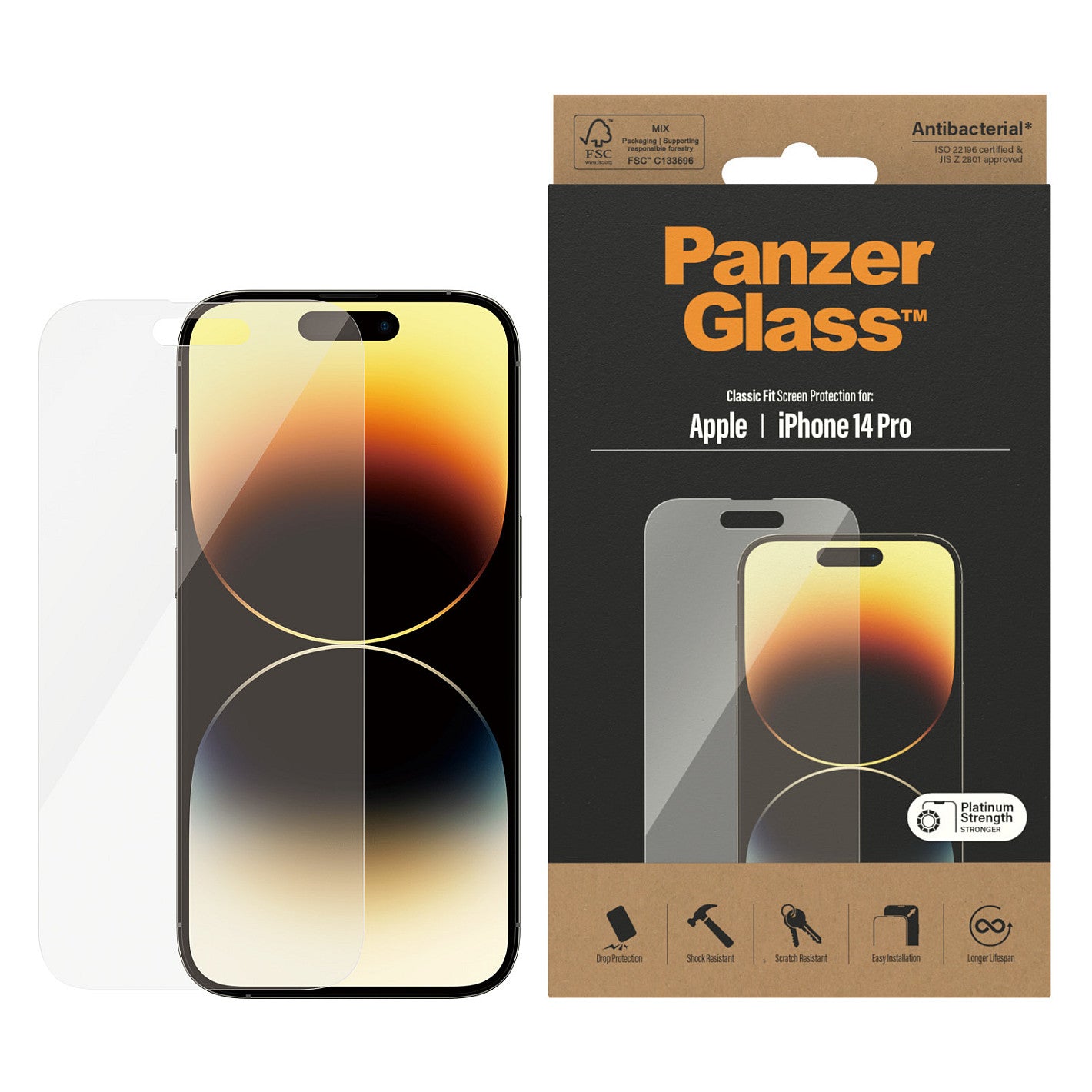 Panzerglass PanzerGlass f. iPhone 14 Pro AB