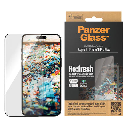 Panzerglass PanzerGlass iPhone 15 Pro Max, Refresh, UWF w. Aligner