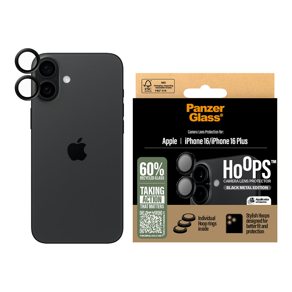 Panzerglass PANZERGLASS HOOPS BLACK LENS