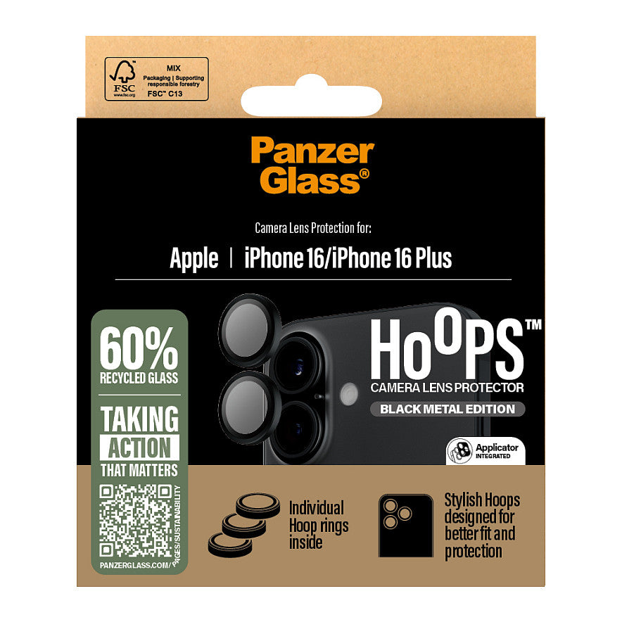 Panzerglass PANZERGLASS HOOPS BLACK LENS
