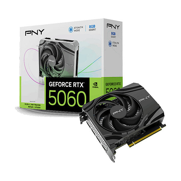 RTX 5060 8GB PNY Single Fan GDDR7 1 Fan