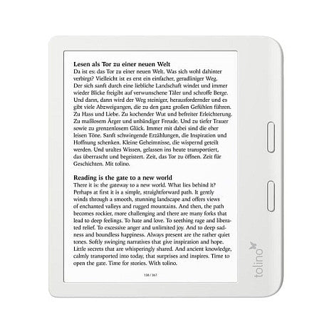 TOLINO Vision color eBook-Reader 32 GB white