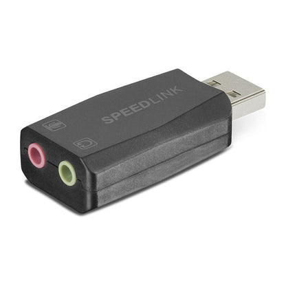 Speedlink VIGO USB Soundkarte, schwarz